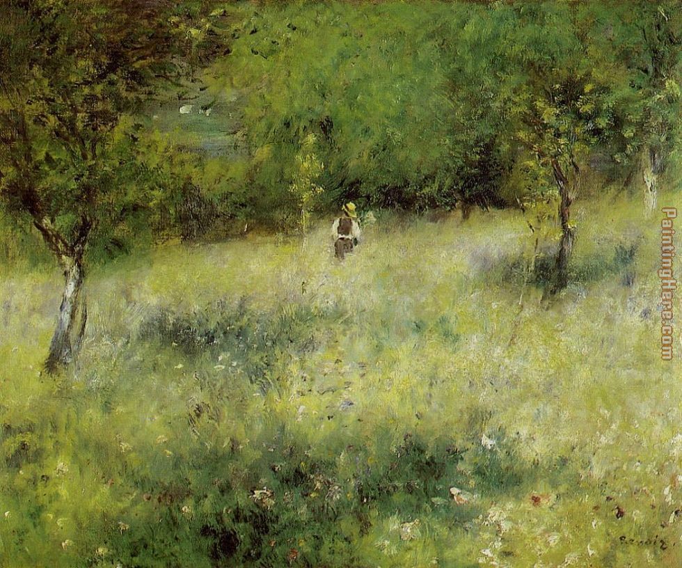 Pierre Auguste Renoir Spring at Catou